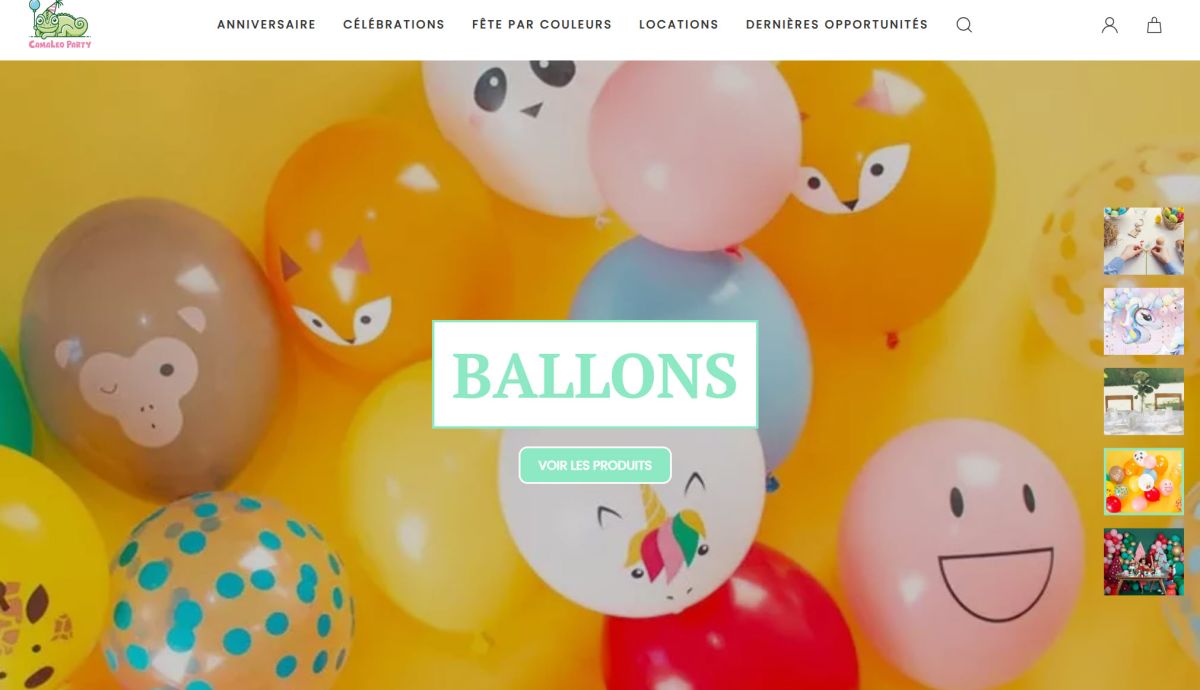 Site e-commerce Lausanne